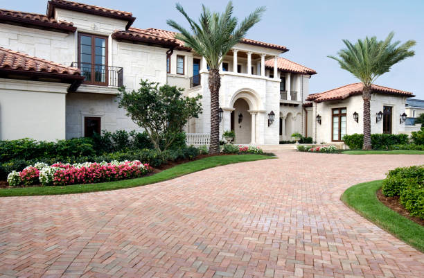 Permeable Paver Driveway in Winnsboro, LA